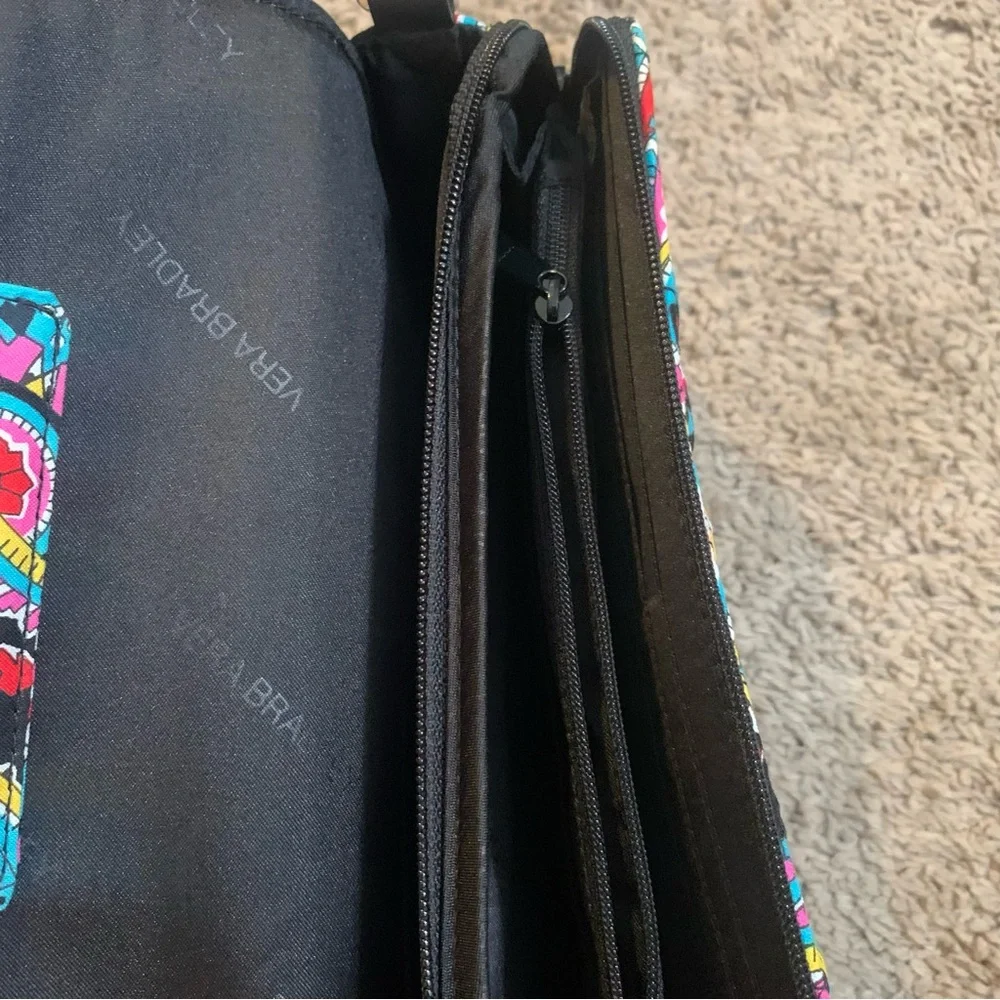 NEW Vera Bradley Parisian Paris Turnlock Crossbody Purse